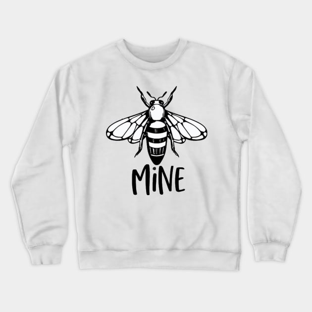 Bee mine Crewneck Sweatshirt by wekdalipun